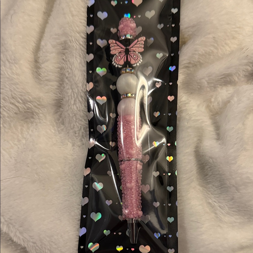 Pink Butterfly Pen - Home Party Supplies Favors